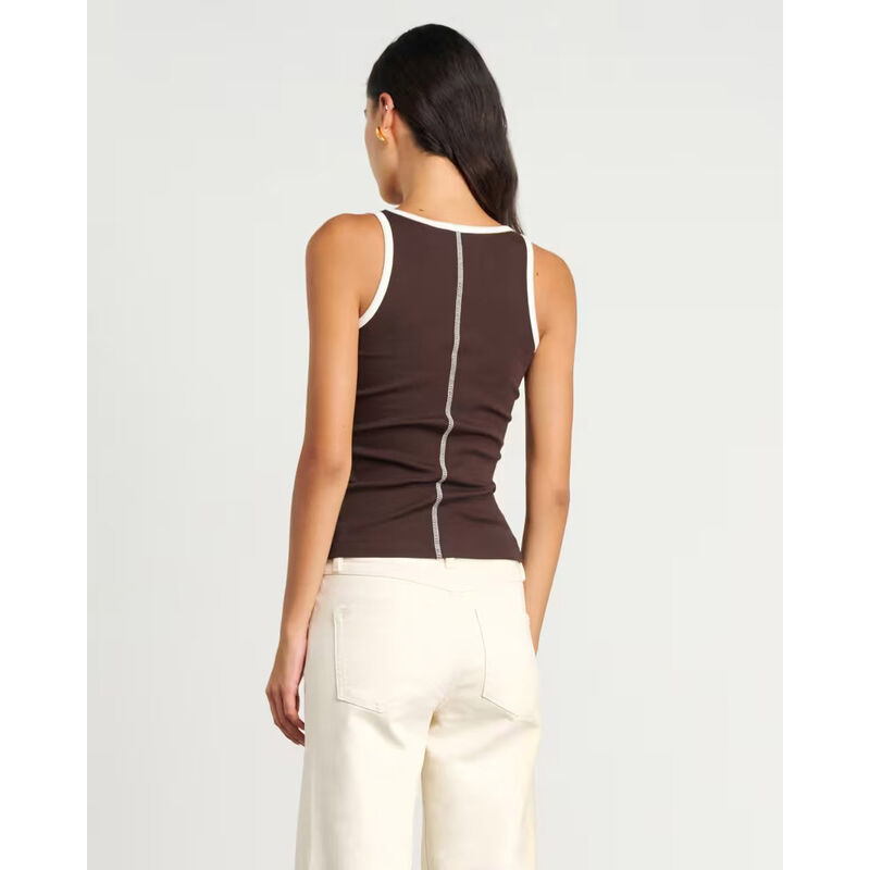 JAG Kate Contrast Scoop Tank image number 5